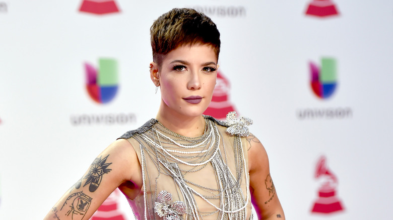 Halsey at the 2018 Latin Grammy Awards