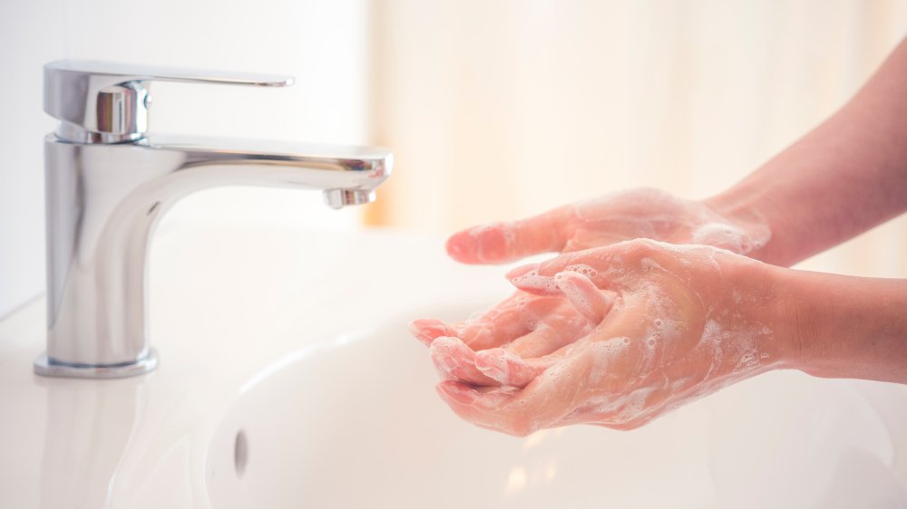 hand washing