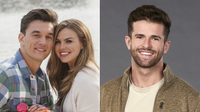 The Bachelorette stars Jed Wyatt, Hannah Brown, Tyler Cameron 