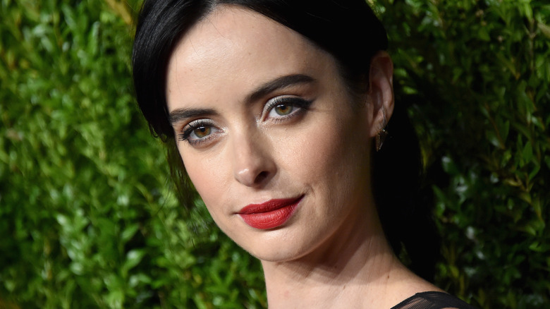 Krysten Ritter's hazel eyes