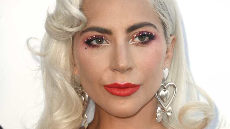 Lady Gaga's hazel eyes