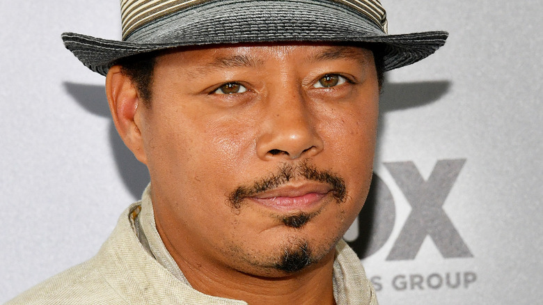 Terrence Howard's hazel eyes