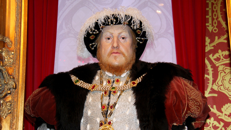 Henry VIII wax figure