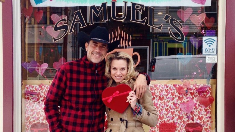 Jeffrey Dean Morgan and Hilarie Burton