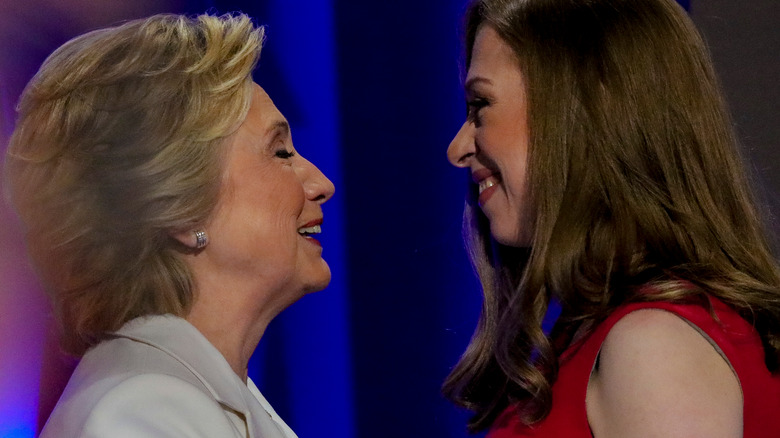 Hillary Clinton and Chelsea Clinton