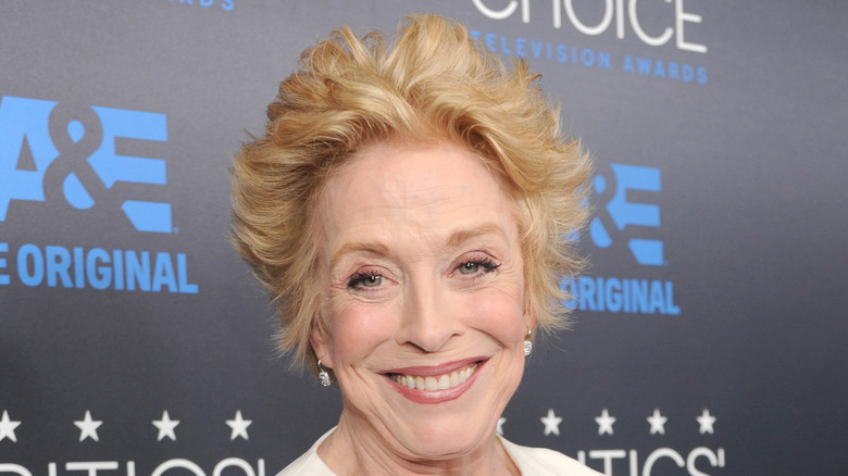 Holland Taylor smiling on the red carpet