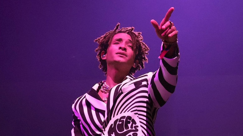 Jaden Smith on stage