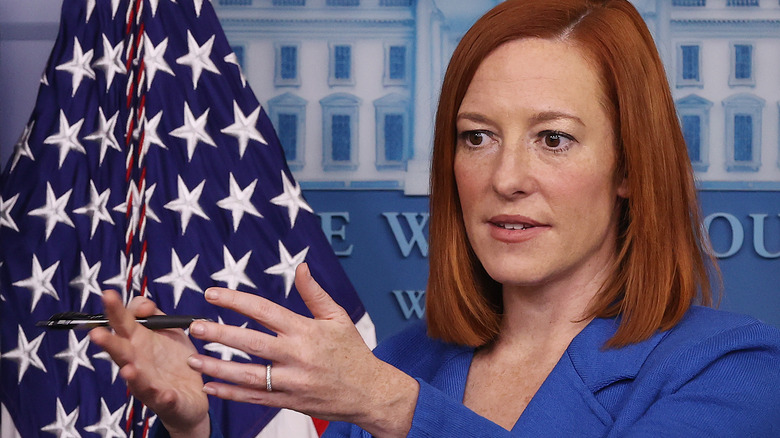 WH press secretary Jen Psaki