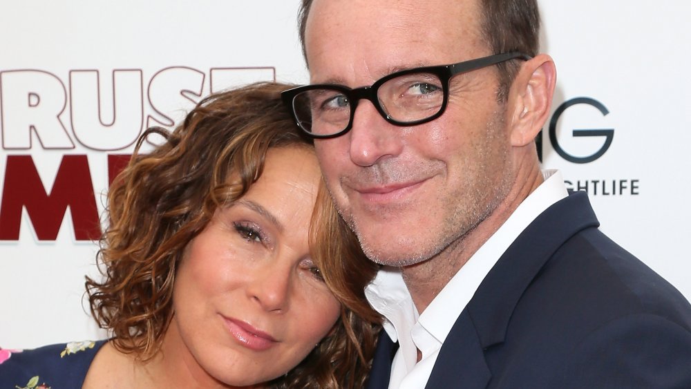 Jennifer Grey and Clark Gregg