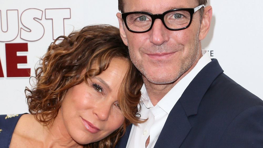 Jennifer Grey and Clark Gregg