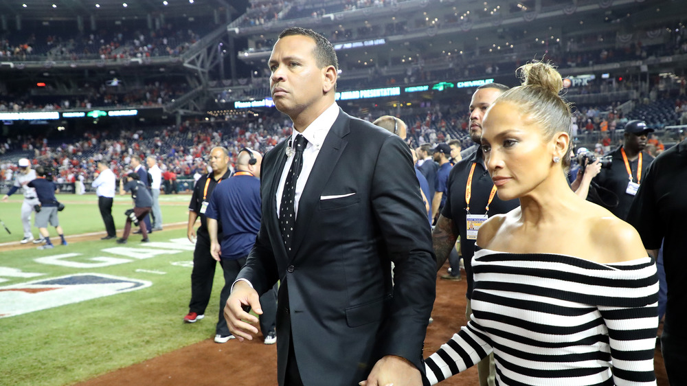 Jennifer Lopez and Alex Rodriguez