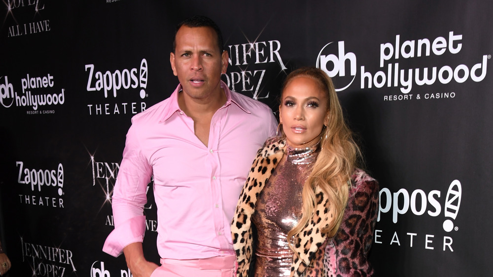 Jennifer Lopez and Alex Rodriguez