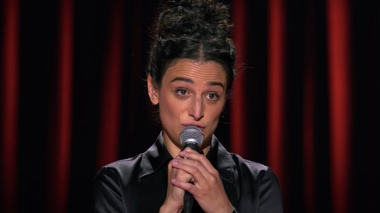 Jenny Slate doing stand-up