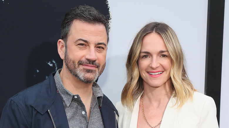 Jimmy Kimmel and Molly Mcnearney