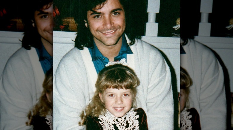 Jodie Sweetin and John Stamos on Full House 