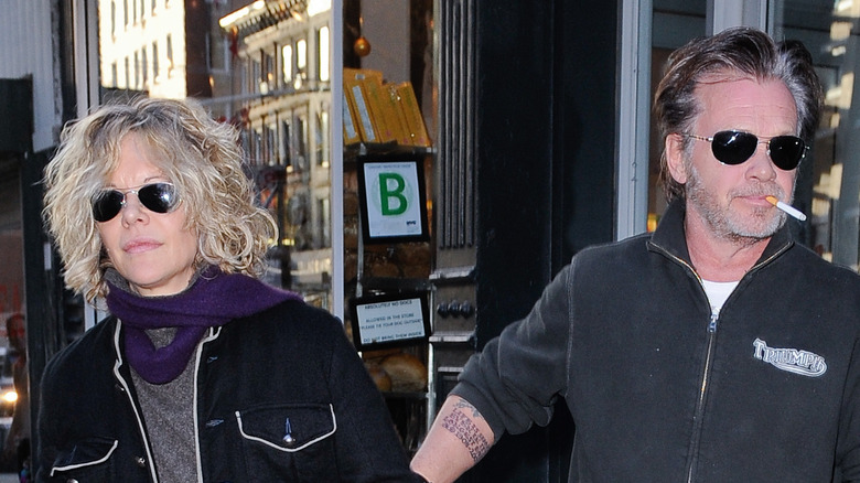 Meg Ryan and John Mellencamp