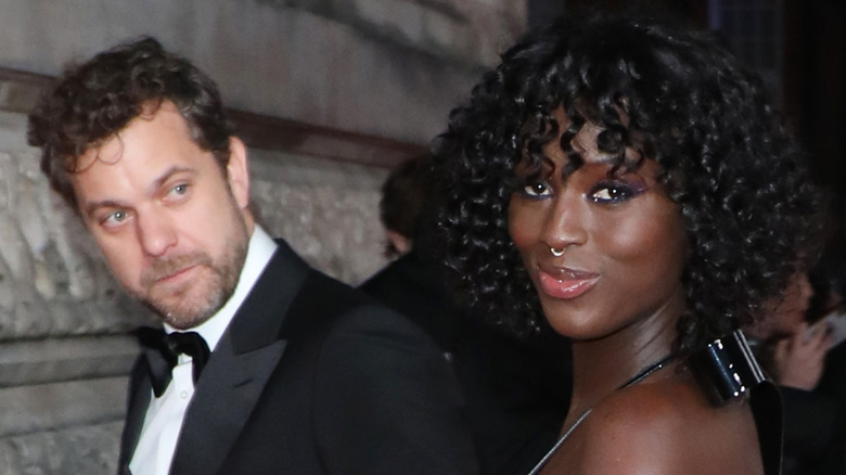 Joshua Jackson watching Jodie Turner-Smith smile