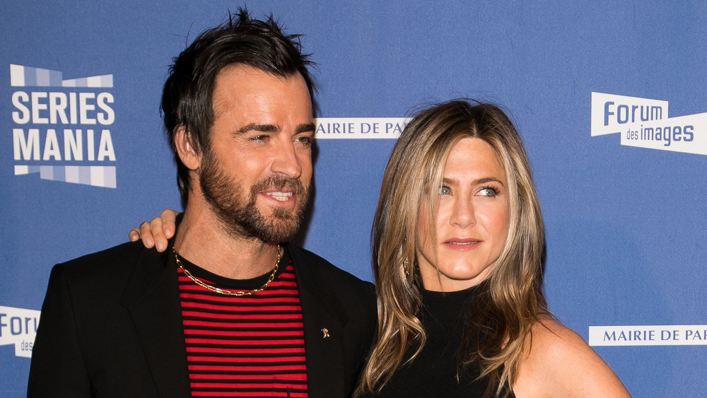 Justin Theroux and Jennifer Aniston