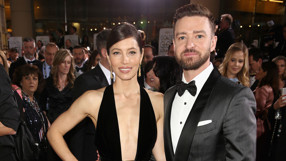 Justin Timberlake shares workout video with Jessica Biel