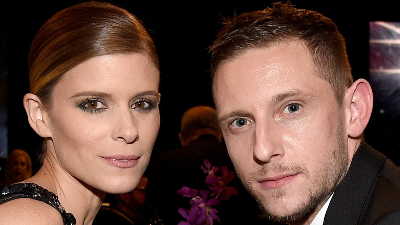 Kate Mara hair up with Jamie Bell 