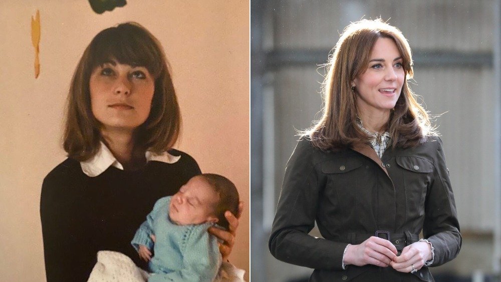 Kate and Carole Middleton