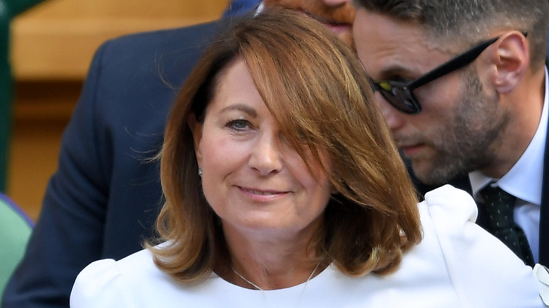 Carole Middleton at an event 