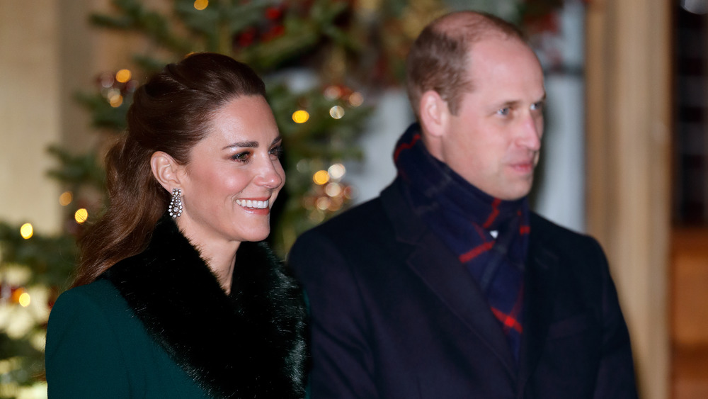 Kate Middleton and Prince William smiling