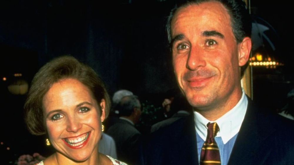 Katie Couric and Jay Monahan smiling