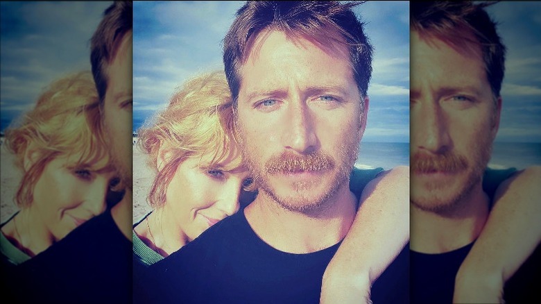 Kelly Reilly husband selfie