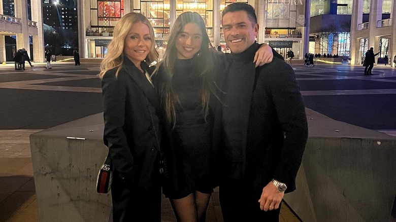 Mark Consuelos, Kelly Ripa, daughter Lola