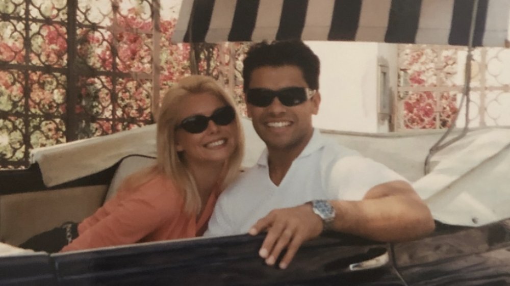 Kelly Ripa and Mark Consuelos on their honeymoon