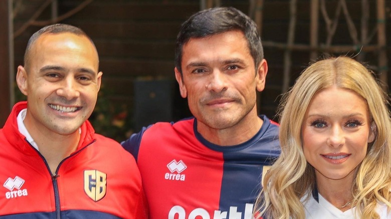 Matt Rizetta, Mark Consuelos, Kelly Ripa