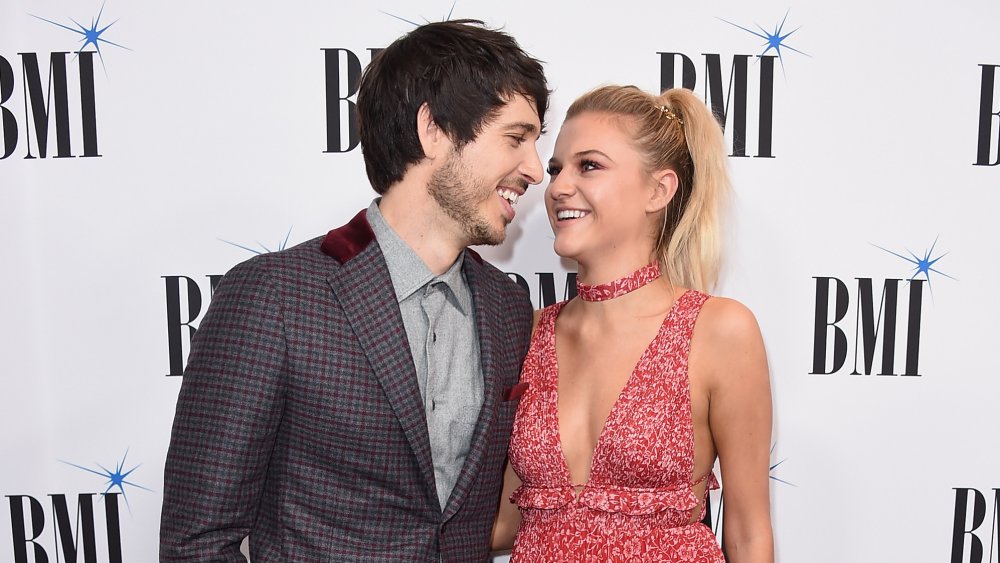 Kelsea Ballerini and her husband Morgan Evans