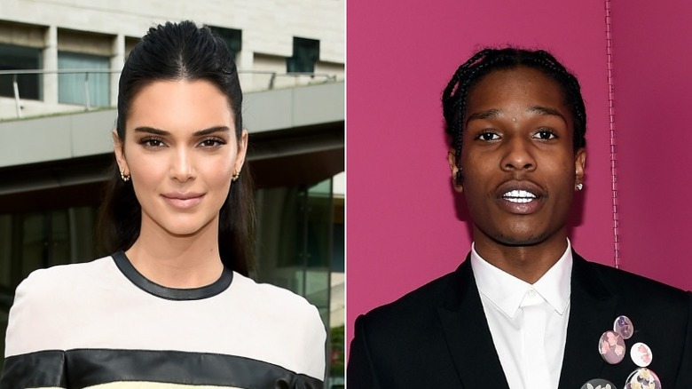 Kendall Jenner and A$AP Rocky attend events