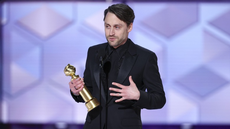 Kieran Culkin Golden Globes 2024 speech