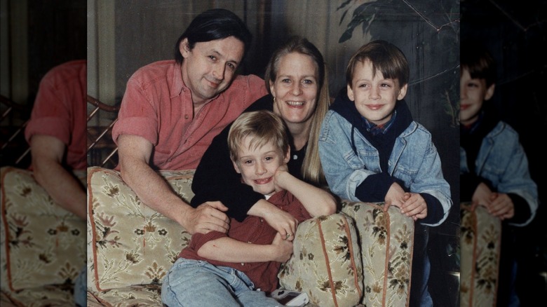 Kit, Macaulay, Kieran Culkin and Patricia Brentrup