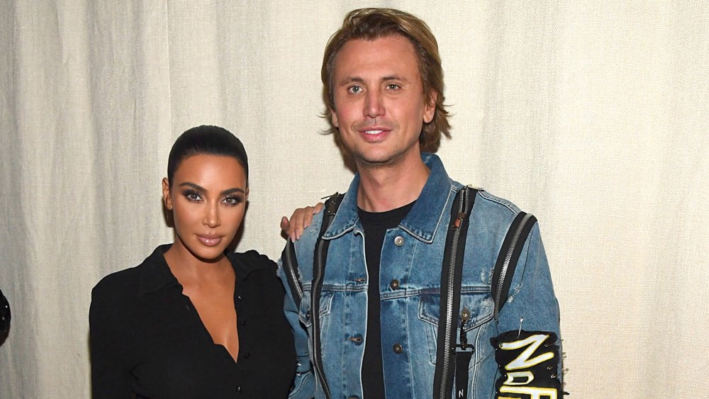 Kim Kardashian and Jonathan Cheban