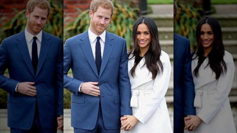 Meghan and Harry engagement photos