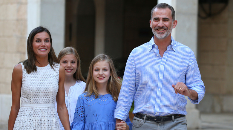 The royal family of Spain