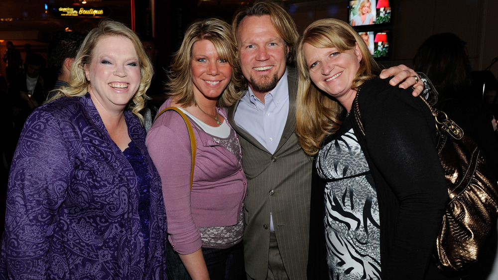 Janelle, Meri, Kody, and Christine Brown