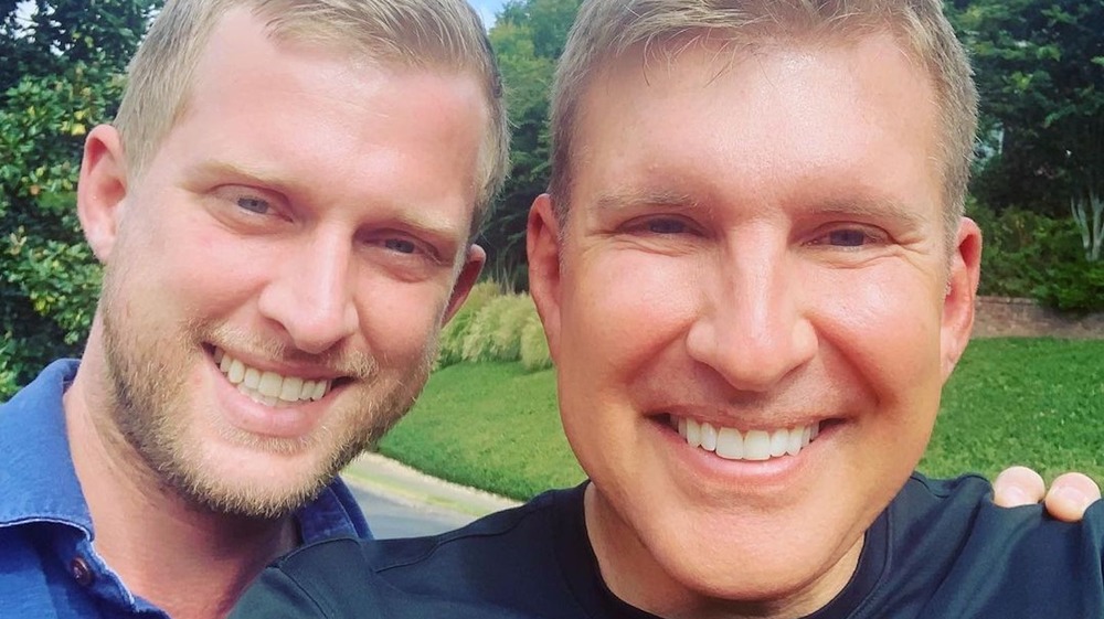 Kyle Chrisley, Todd Chrisley smiling