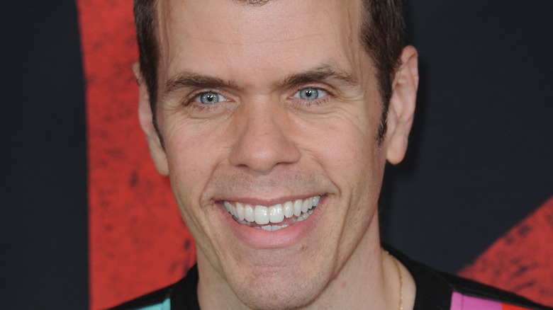 Perez Hilton posing