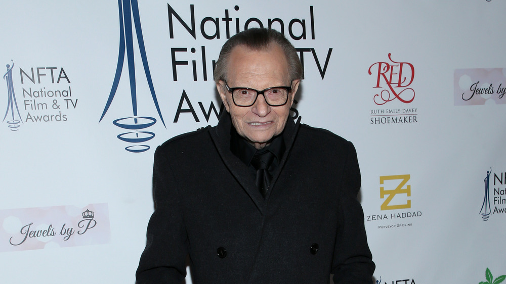 Larry King attending an award show