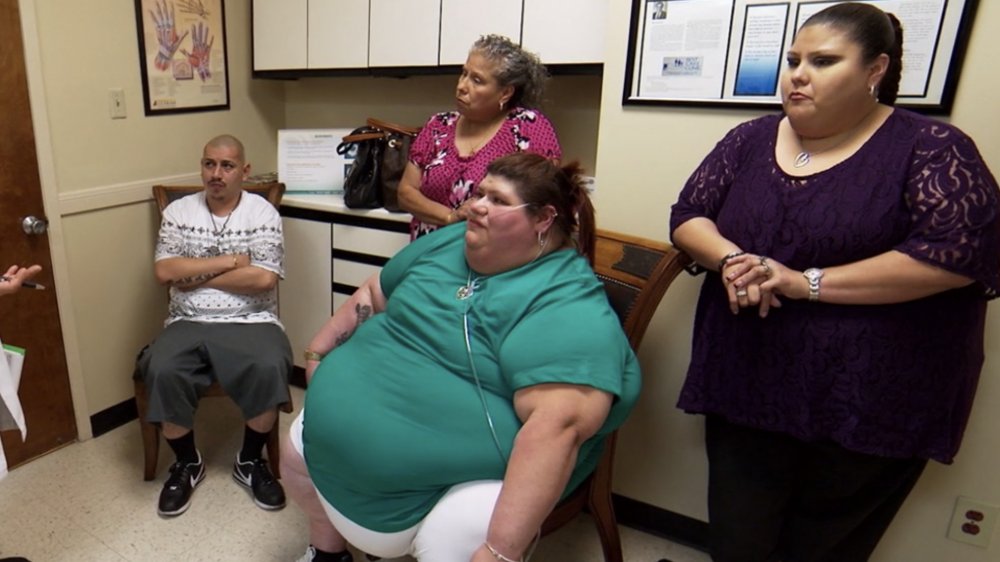 Laura Perez from My 600-lb Life with her family