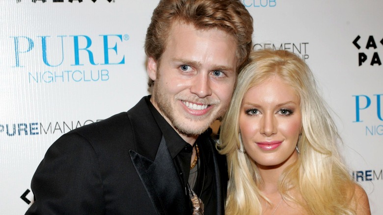 Heidi Montag and Spencer Pratt smiling 