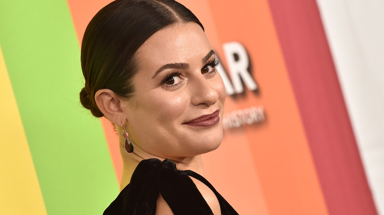 Lea Michele at the amFAR Gala