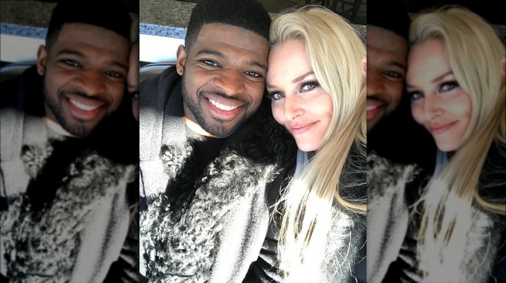 Lindsey Vonn and P.K. Subban snuggle in a selfie