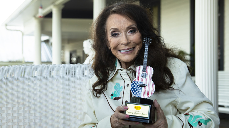 Loretta Lynn smiles