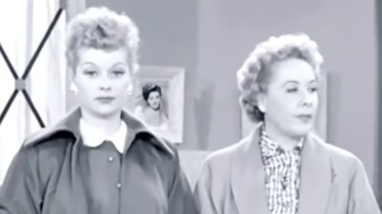 Lucille Ball and Vivian Vance