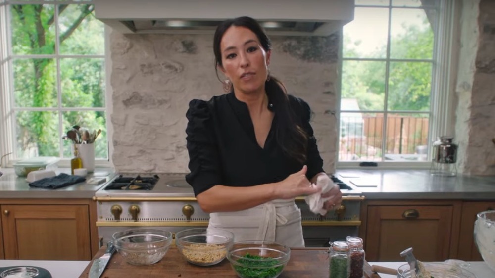 Joanna Gaines cooking